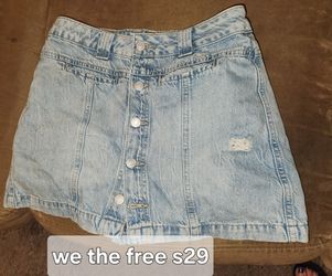 Free The People Jean Skirts 29