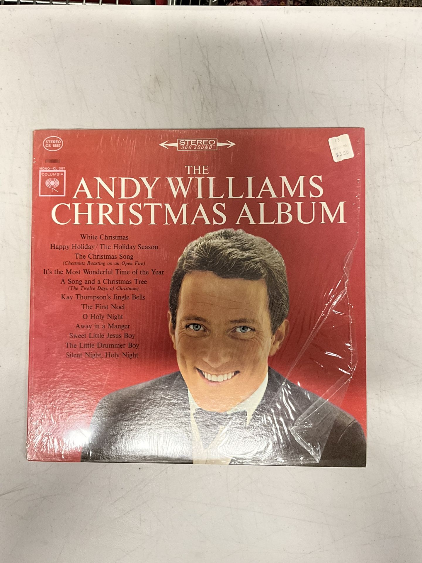 Andy Williams β Christmas Album Vintage Vinyl β $20 (Midtown)