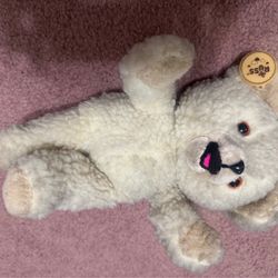 Vintage 1986 Russ Snuggle Fabric Softener Plush Teddy Bear advertising promo toy kids