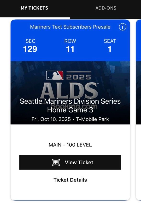 Mariners Vs Tigers