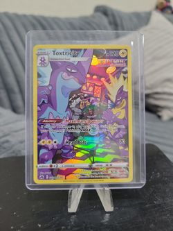 Pokemon toxtricity full art holo card#GG09/GG70   Pokemon card