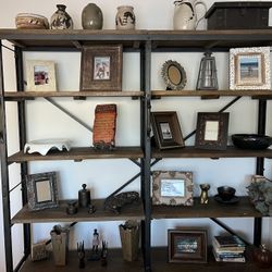 Restoration Hardware Iron French Library