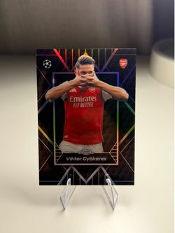 2025-26 Topps Chrome UEFA Viktor Gyokeres Shadow Etch Case Hit