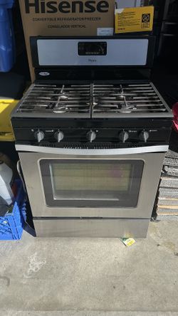 Whirlpool Gas Stove & Oven – Works Good!