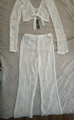 Swim Cover Up Pants Set