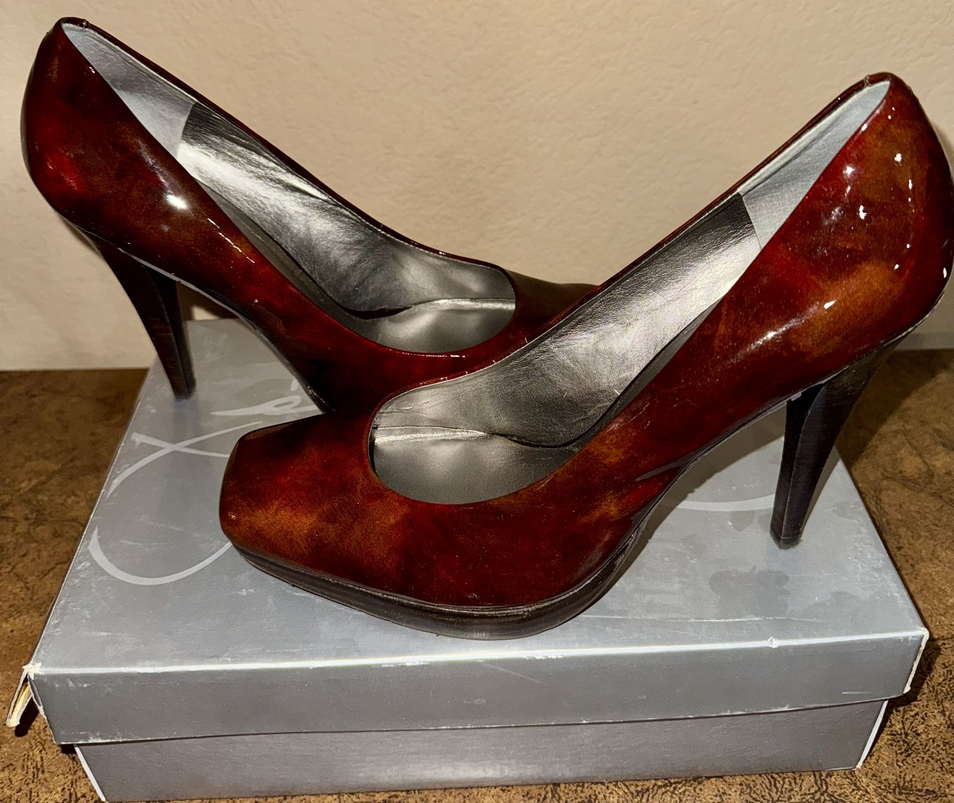 Jessica Simpson HERON Patent Heels. Size 9.5