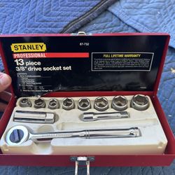 Stanley Professional 3/8" Drive Socket Set