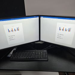 2 monitors, 2k 27 in 165 Hz, Spectre