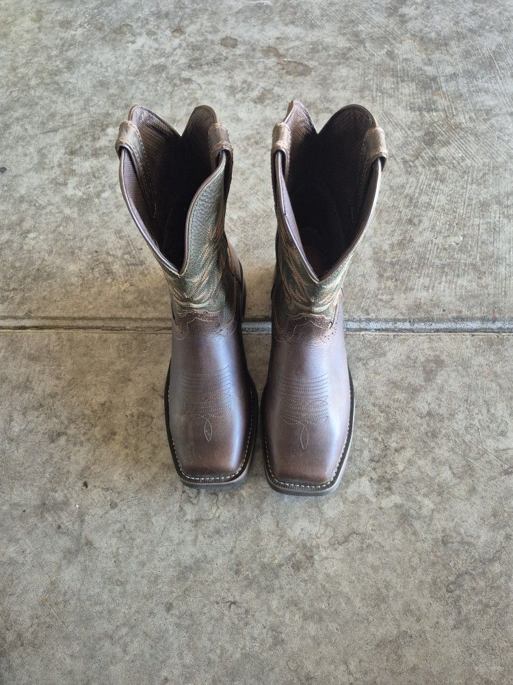 Justin Works Boots Steel Toe Metguard 9 1/2D (Firm On Price)