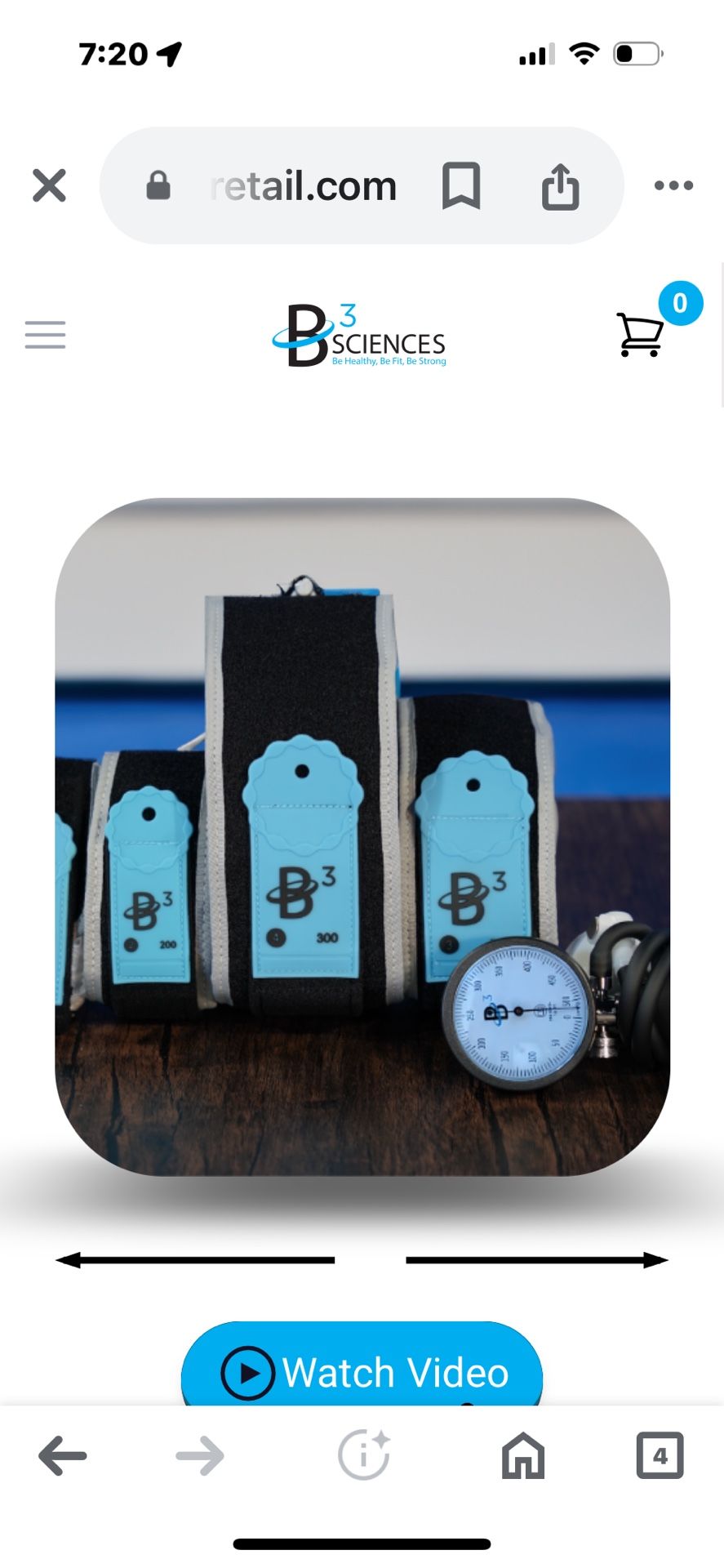 B3 Pressure Therapy Bands For Pain Relief