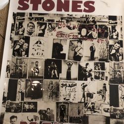 Rolling Stones Poster From Concert Show 
