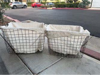 Wire Laundry/Storage Baskets
