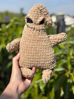 Disney’s Oogie Boogie 👻 plushie 👻 crochet 👻 handmade 👻