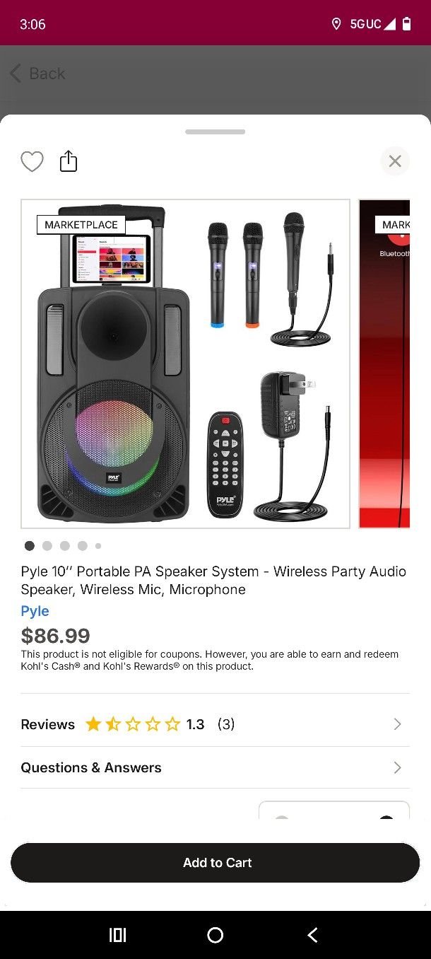 Bluetooth Party Speaker