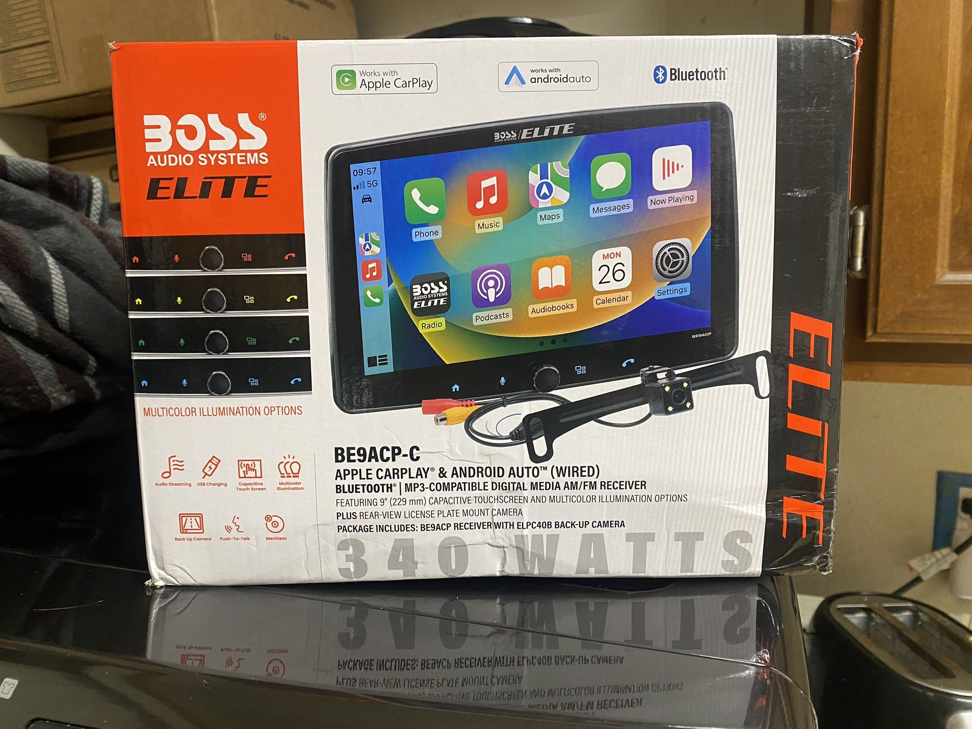 Boss Elite 9” Screen Stereo