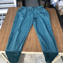 Green Women’s Large Jogger Pants