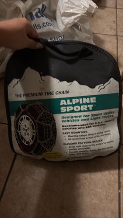 Snow tore chains new still in bag with tags