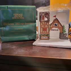 Department Dept 56 POSTERN 10 Year Anniversary Dickens' Village Series Heritage