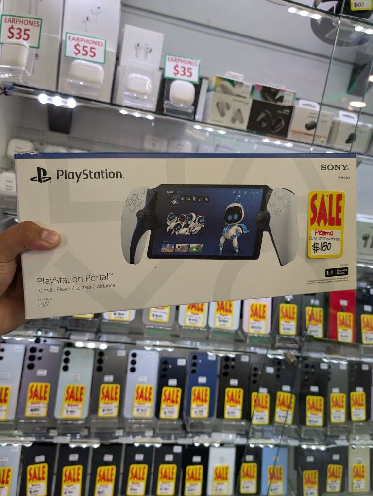 PS5 Portable And PS5 Headphones Earbuds New In Box Easy Financing Available
