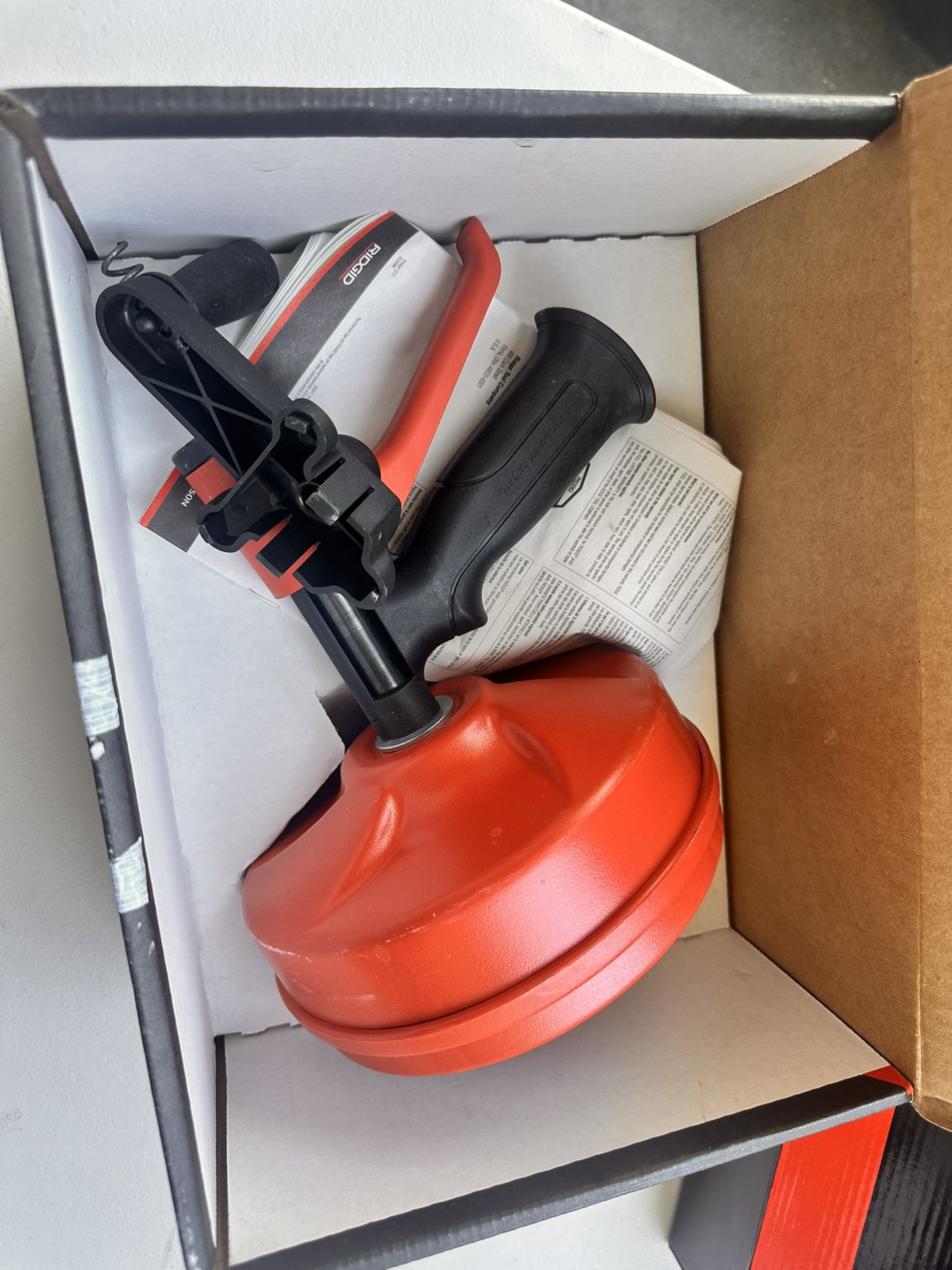 RIDGID Power Spin+ Drain Cleaner