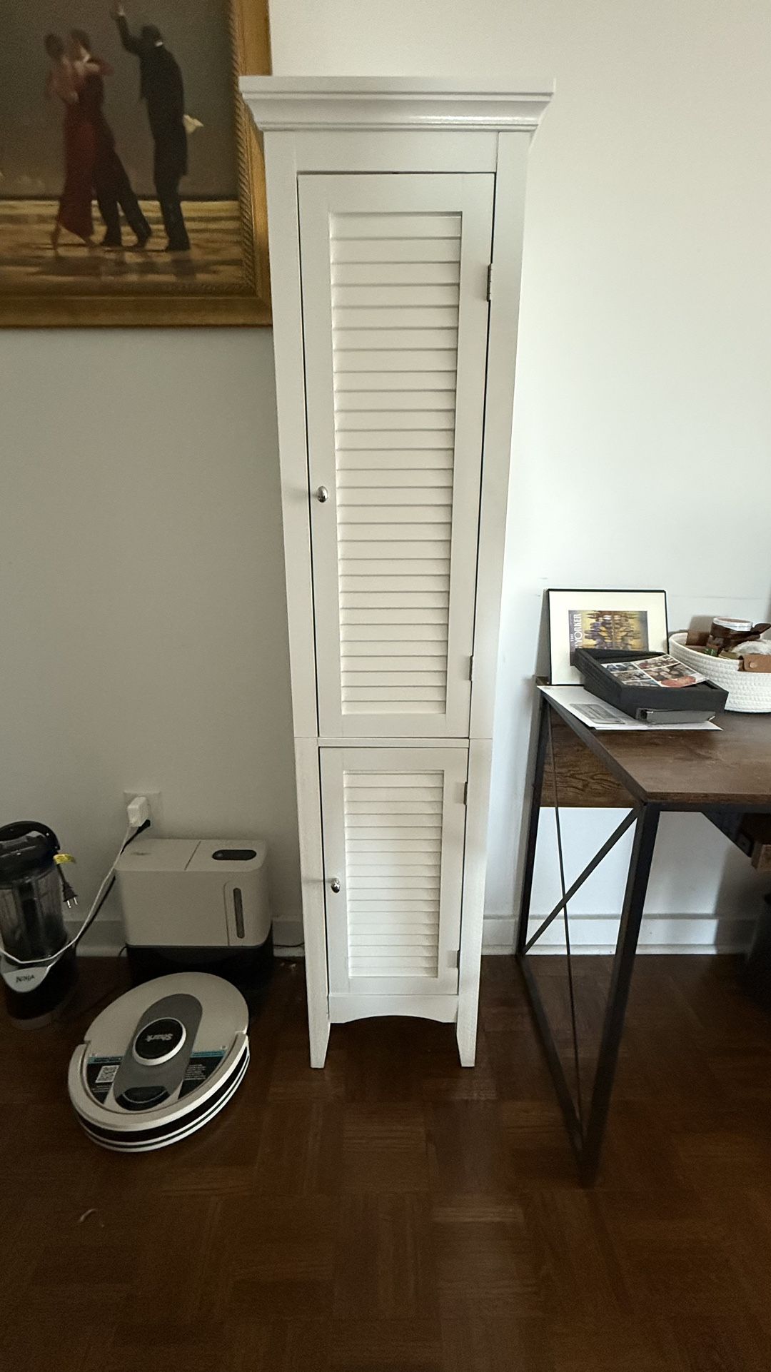 63 Inch Linen Storage cabinet