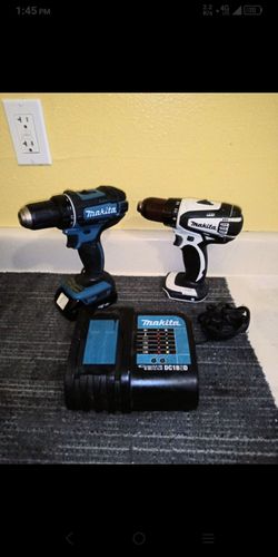 Makita drills driver battery and charger included