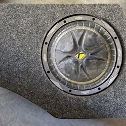 Q-L ogic Single 10in Subwoofer Enclosure.