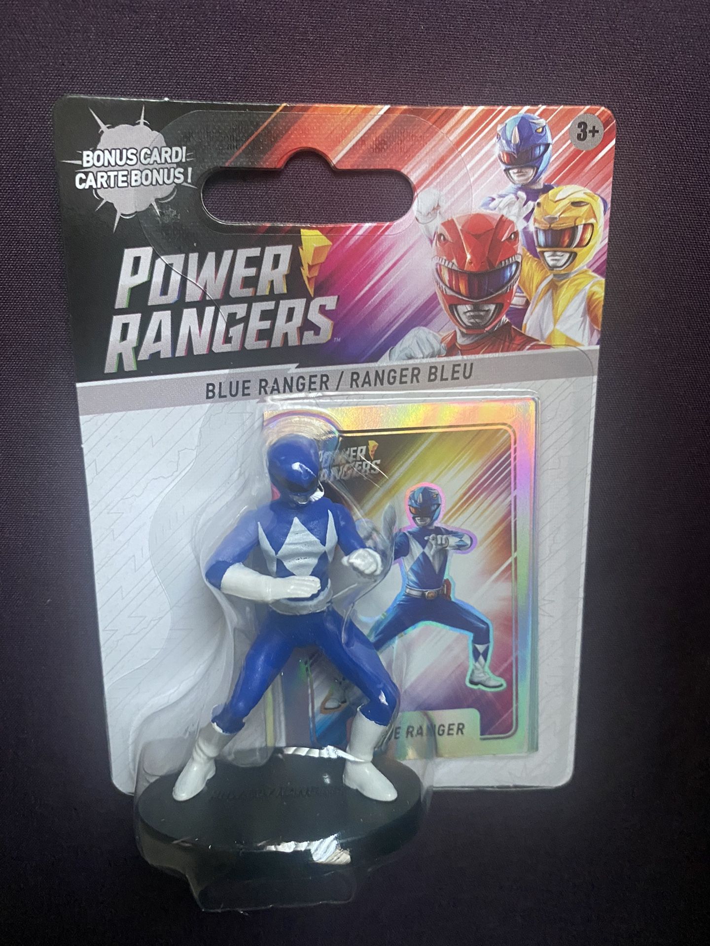 Power Rangers Blue Ranger Bonus Card Collectible