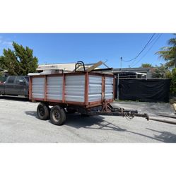 6 X 9 Custom Dump Trailer Heavy Duty 👉🏽Bill Of Sale Only 
