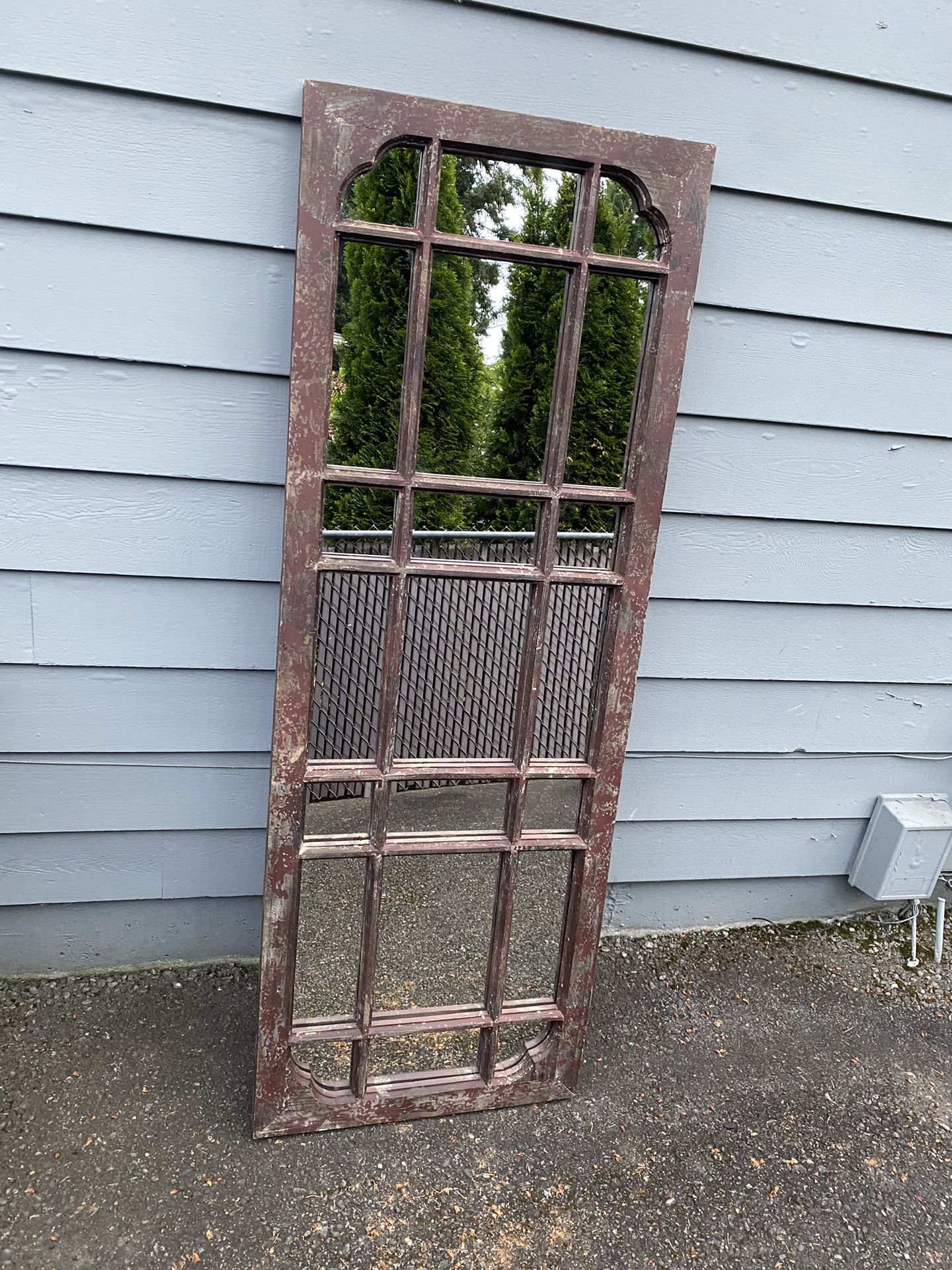 Antique Window Mirror 