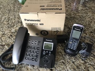 Panasonic KX-TGP550 Business Phone with wireless handset