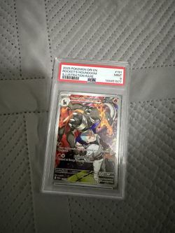Team Rocket's Houndoom 191/182 Sv10: Destined Rivals Holo PSA 9