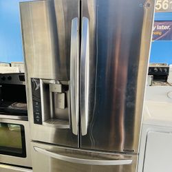 Lg Stainless Steel French door refrigerator 