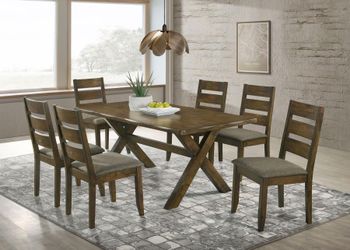 Dining Room Set Table & 6 Chairs 