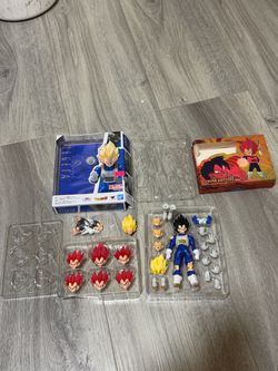 Custom battle damaged shf 4.0 ssj god vegeta
