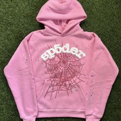 Pink Spider Hoodie