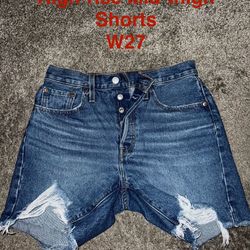 Women’s Levi’s 501 High-rise Mid-thigh Shorts  W27