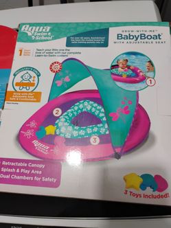 Baby pool float and kickboard