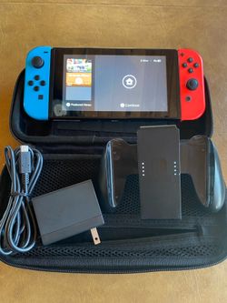 Nintendo switch v1 w case
