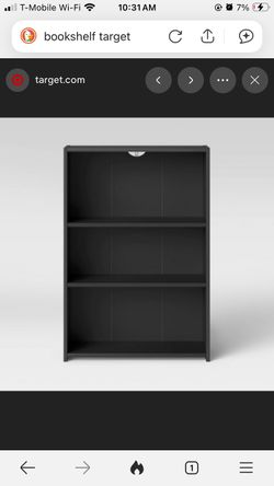 Black Bookshelf