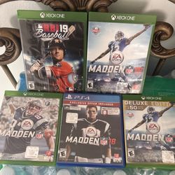 Xbox One & PS4 Games 