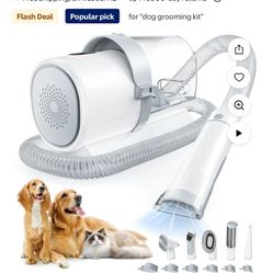 Vacuum Pet Groomer