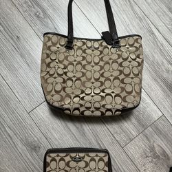Coach Bag With Wallet