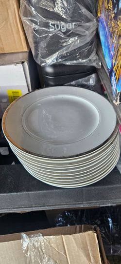 11 small dinner plates