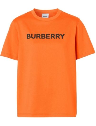 Burberry Orange Logo Tee