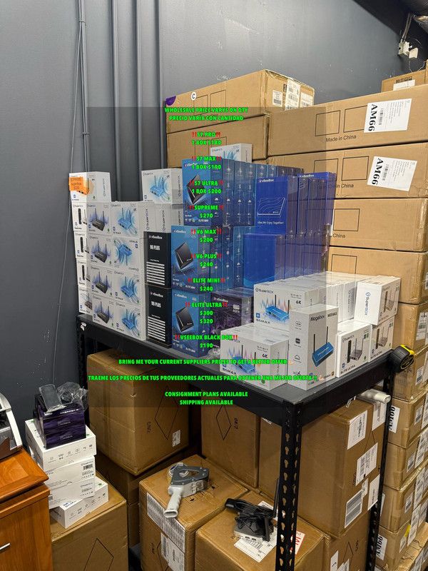 SUPERBOX VSEEBOX S7 PRO S7 MAX S7 ULTRA PRIME V6 MAX V6 PLUS ELITE MINI ELITE ULTRA BLACK BOX WHOLESALE TO PUBLIC