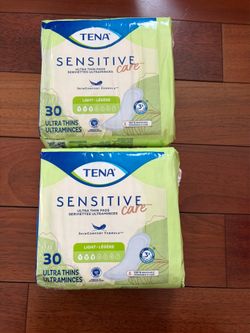 Tena pads $7 for both