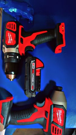 Brand new Milwaukee impact and a brand new battery