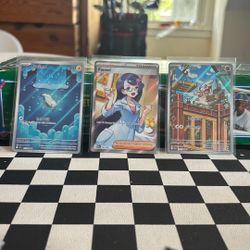 Lot Of 3 Full Arts (black bolt)