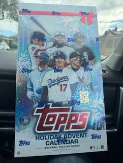 Topps 2026 Holiday Advent Calendar Baseball Trading Cards